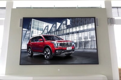 室外彩色喷绘屏3